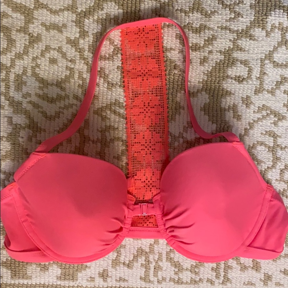 Pink Bikini Top by Aerie New with Tag